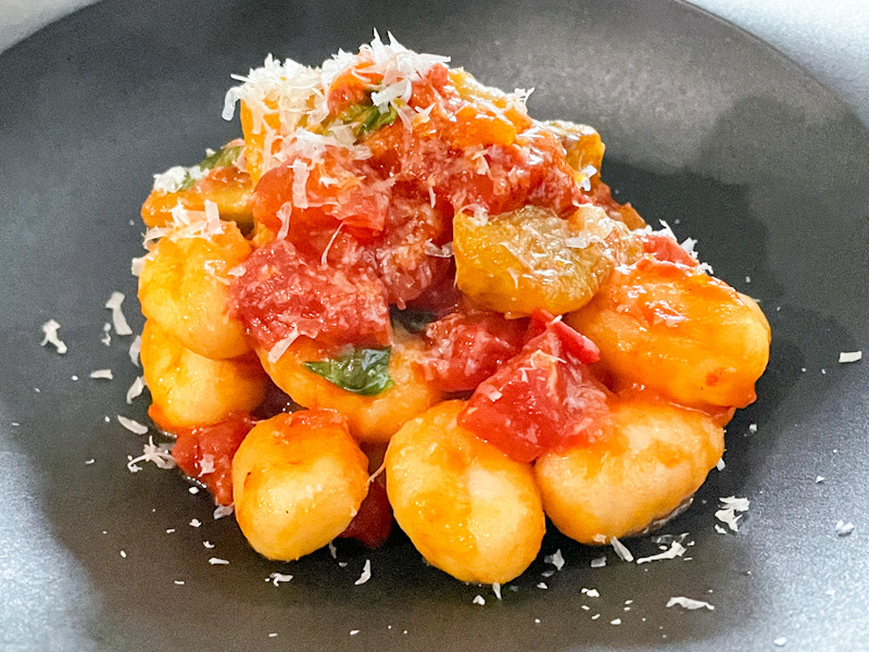gnocchi with tomato sauce