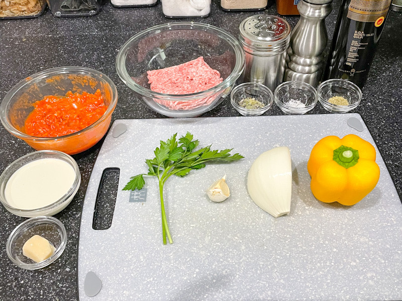 パスタレシピ　自家製サルシッチャとペペロナータのクリームパスタ画像5