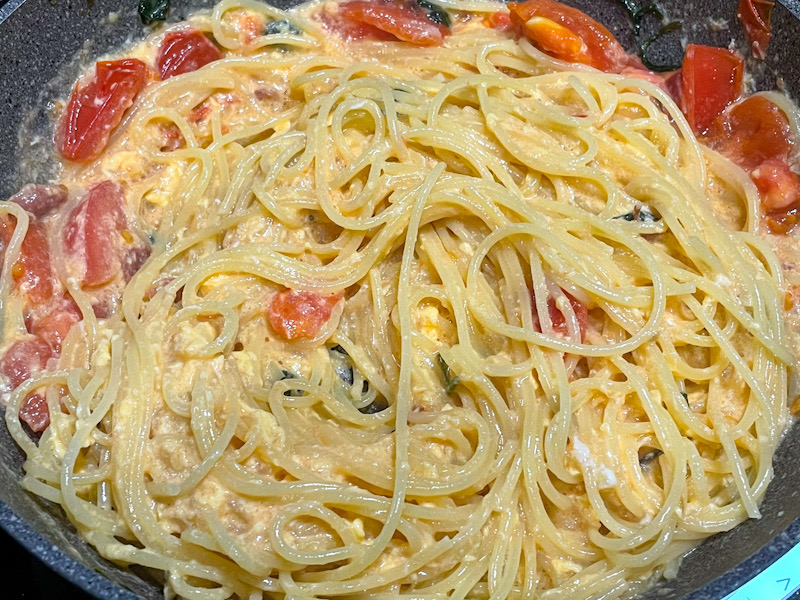 pepetama with prosciutto sauce18