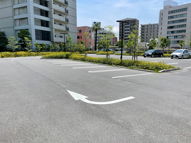 テアトロポンテベッキオの駐車場