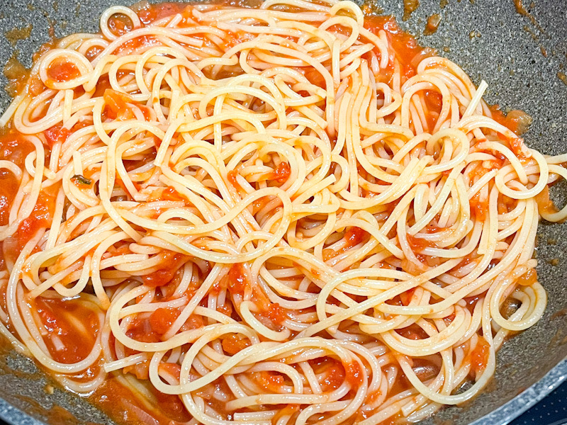 フローリアのトマトソース調理画像4
